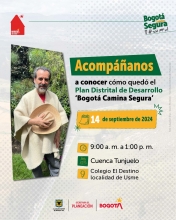 Pieza de convocatoria devolución Cuenca Tunjuelo.