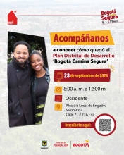Piezas de convocatoria devolución sector Occidente.