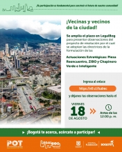 AE - Pieza Reencuentro, ZIBO y Chapinero Verde e Inteligente.