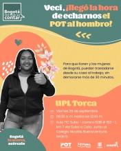 Socialización de los Proyectos Integrales de Proximidad UPL Torca