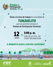 Sistema de Participación Territorial  - Localidad Tunjuelito