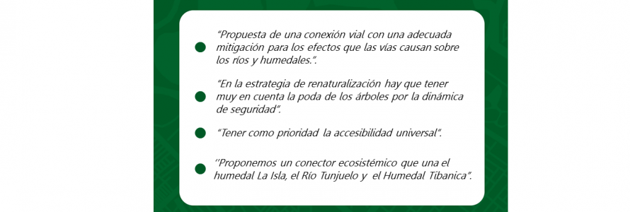Frases de la jornada presencial en la UPL Bosa.