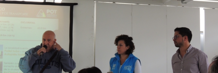 Intervención ciudadana en socialización POT Suba