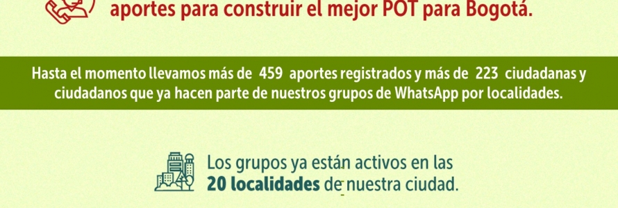 Comunícate con nosotros a la línea POT
