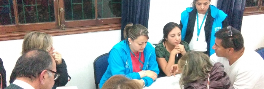 Mesa de trabajo ciudadana en Socialización POT Barrios Unidos