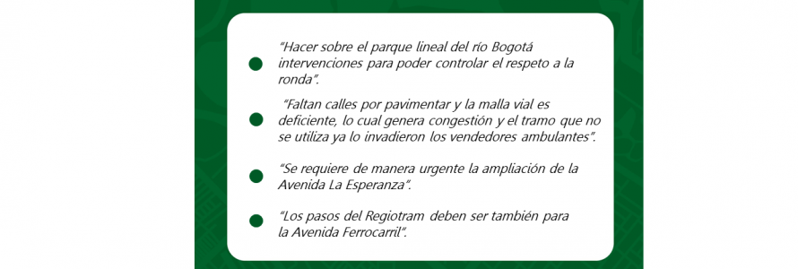 Frases de la jornada presencial en la UPL Porvenir.