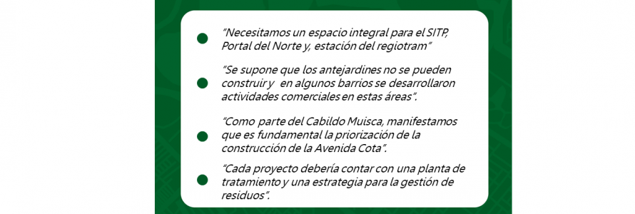 Frases de la jornada presencial en la UPL Torca.