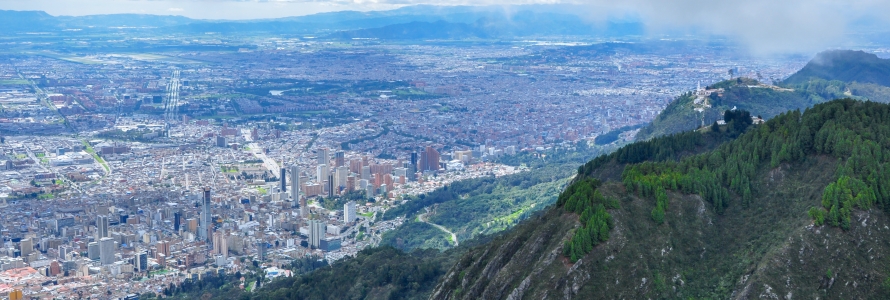 Panorámica de Bogotá