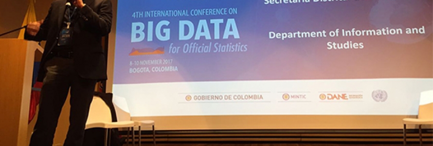 Subsecretario Antonio Avendaño en Big Data 2017