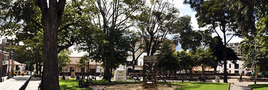 Parque del norte de Bogotá