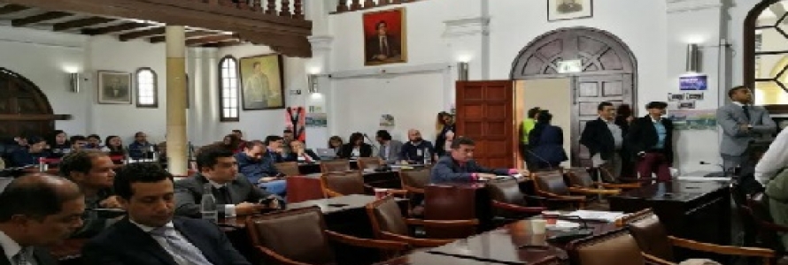 Consejo Distrital adelantando debate de control político