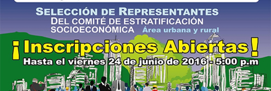 Inscripciones abiertas hasta el viernes 24 de junio de 2016 a las 5pm