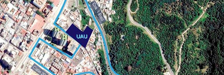 Imagen aérea delimitación de la primera zona desarrollo del Plan Parcial ‘Triángulo de Fenicia’