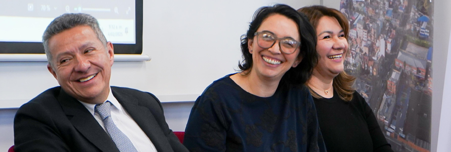 Natalia Silva, Subsecretaria de Planeación Territorial, en la socialización del despliegue  de infraestructura digital bajo la norma territorial