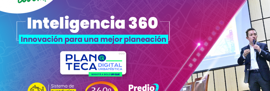 Secretario Distrital de Planeación, Felipe Jiménez hablando por micrófono