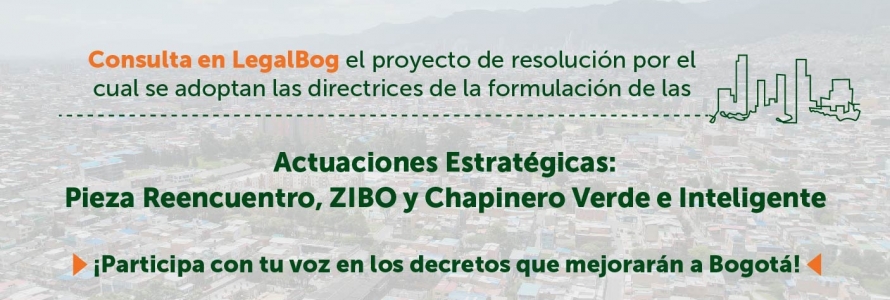Panorámica de Bogotá