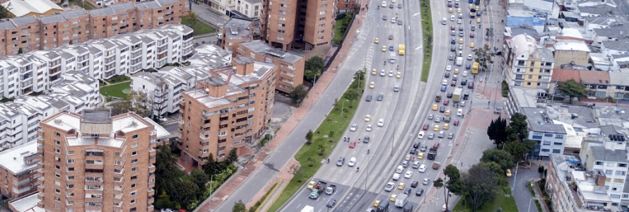 Imagen aérea de la NQS con Av el Dorado
