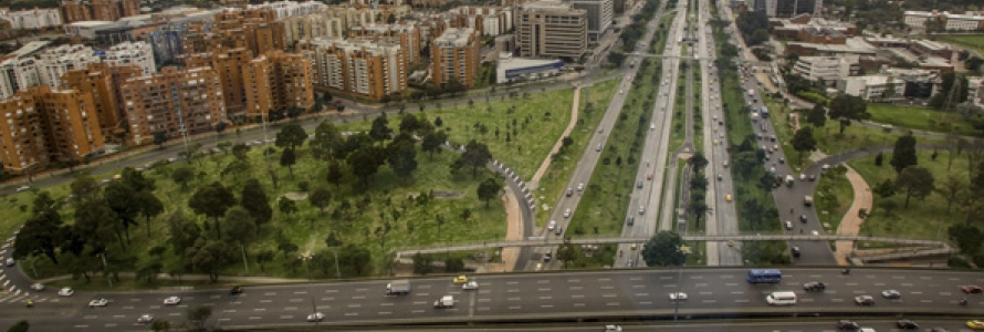 Foto aérea Bogotá
