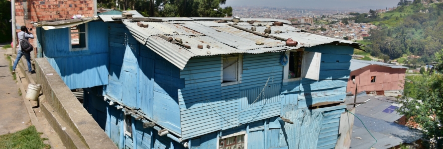 Casa en madera barrio legalizado Triangulo Bajo - San Cristóbal Sur