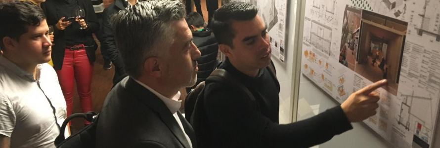 Mauricio Acosta en el concurso de ideas para el diseño de viviendas sostenibles rurales
