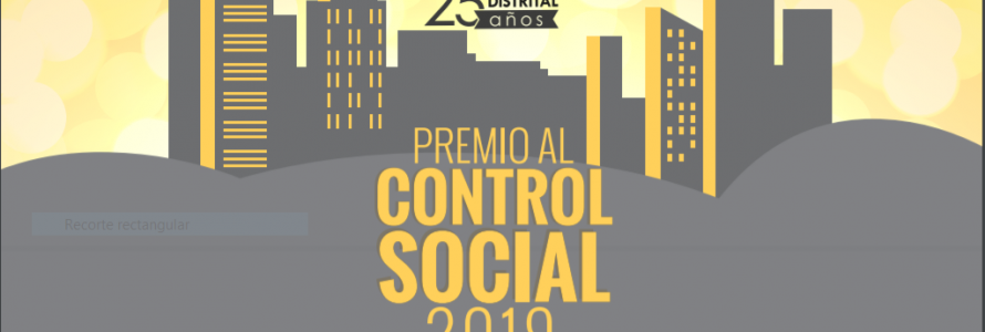 Premio al Control Social 2019