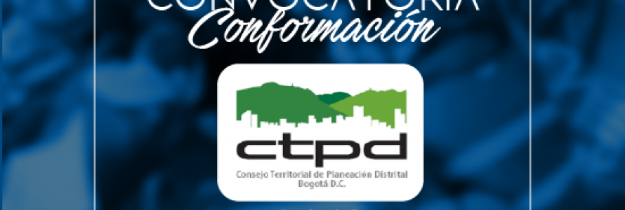 Convocatoria conformación CTPD