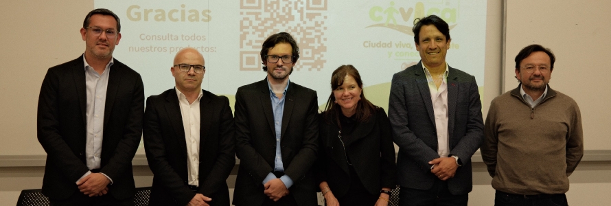 expositores e invitados al evento: ¿Cómo está la habitabilidad en Bogotá?  y Socialización de Resultados del Proyecto CIVICA.