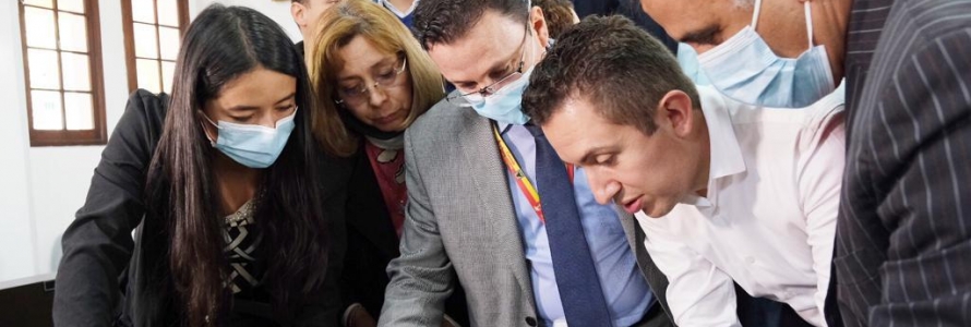 Felipe Jiménez, Secretario de Gobierno durante la radicación del proyecto ante el Concejo de Bogotá