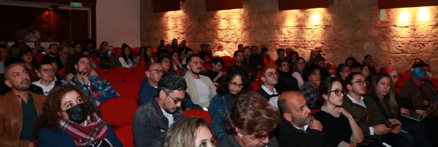 Asistentes lanzamiento del libro  “Mi Marcha. Historias de las movilizaciones LGBTI+ en Bogotá”. 