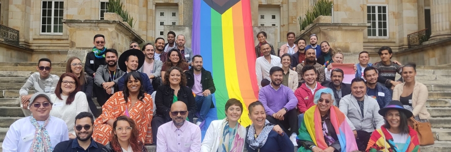 Foto primera comisión accidental por la diversidad plaza Núñez