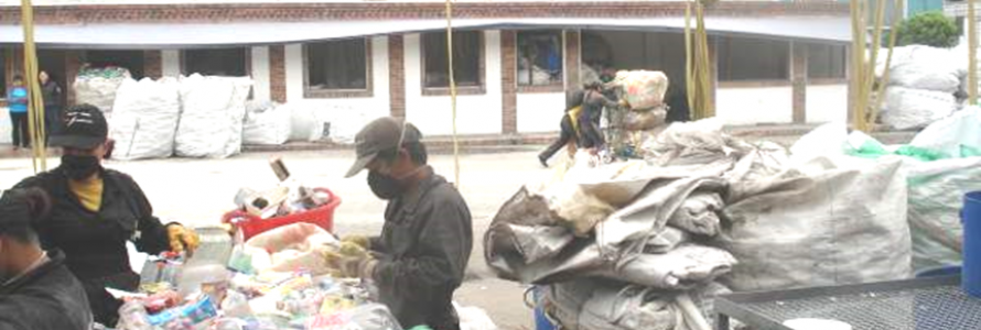 Bodega de reciclaje