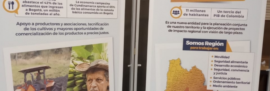 Pendones seguridad alimentaria región metropolitana