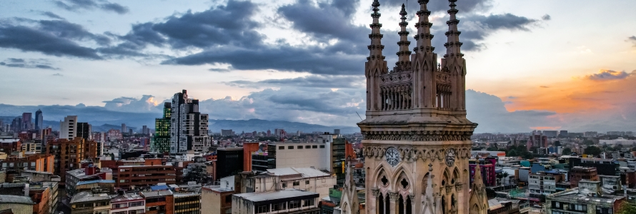 Panorámica de Bogotá, Iglesia de Lourdes