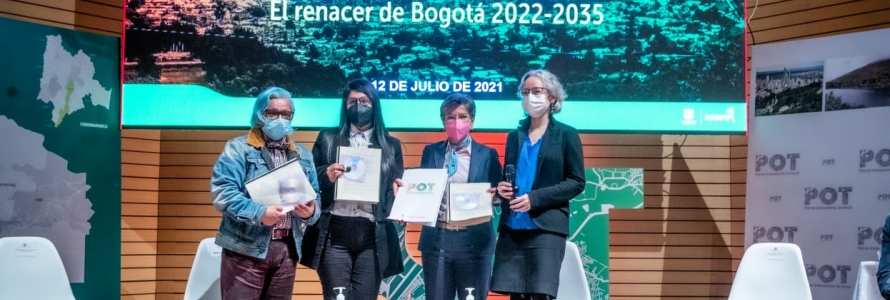 Entrega del POT  por parte de la SDP al CTPD