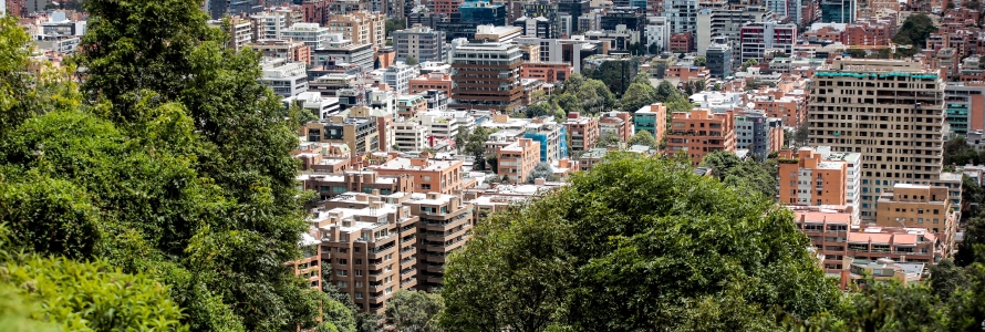 Fotografía panorámica de la Ciudad