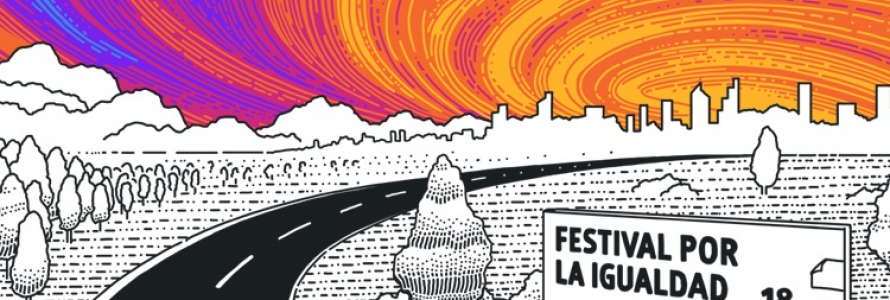 Afiche del Festival: 'El camino continúa'