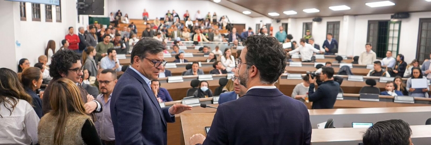 Maratónicas jornadas de trabajo durante la discusión y el debate del Plan Distrital de Desarrollo
