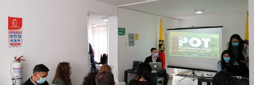 Socialización del Decreto 555 de 2021 a la Junta Administradora Local de Teusaquillo