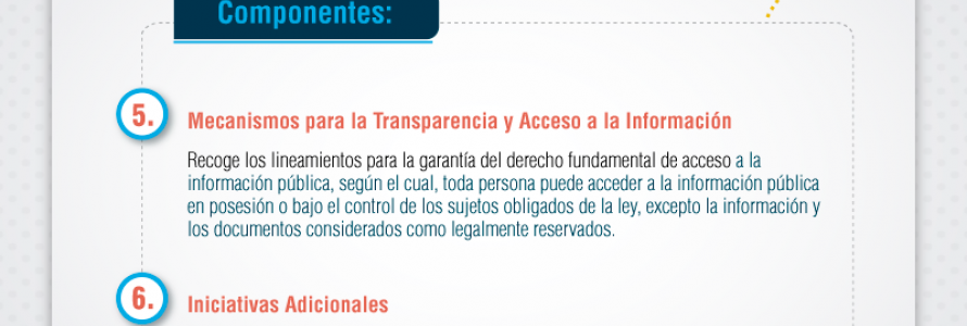 Componentes 5 y 6 Plan anticorrupción y de atención al ciudadano -PAAC 2018-