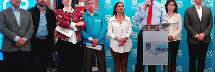 Alcalde mayor Enrique Peñalosa en presentación de resultados del programa de prevención en maternidad y paternidad tempranas