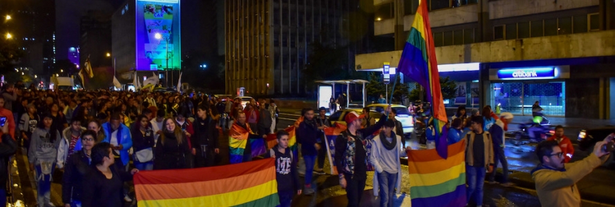 Caminata nocturna Diversidad sexual