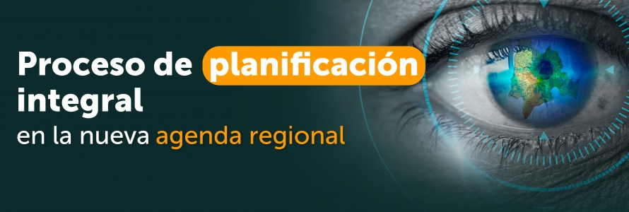 Ojo humano visualizando mapa