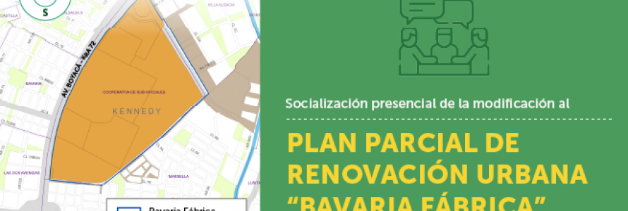 Plano Plan Parcial de REnovación Urbana "Bavaria Fábrica"