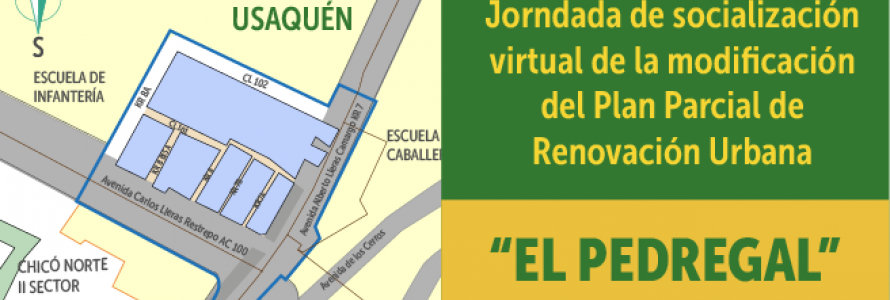 Plano Plan Parcial "El Pedregal"