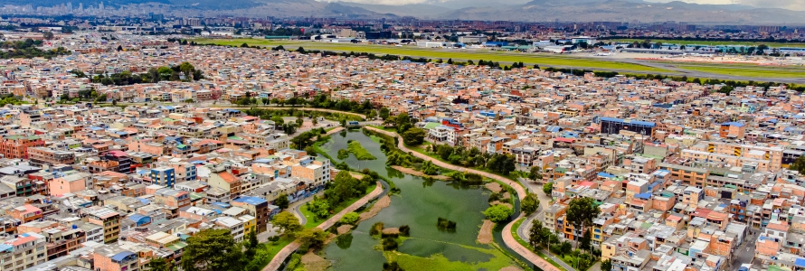 Foto panorámica de Engativá