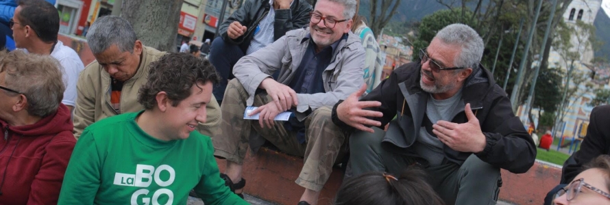 Secretario Distrital de Planeación Felipe Jiménez Ángel, en el que será el Barrio Vital Las Cruces-San Bernardo