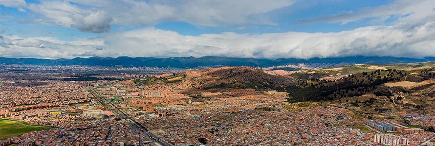 Panorámica Soacha - Cundinamarca. 