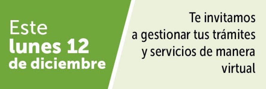 Trámites 12 de diciembre de 2022