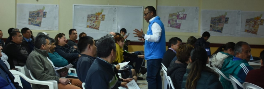 Ciudadanía dando aportes a la propuesta de POT