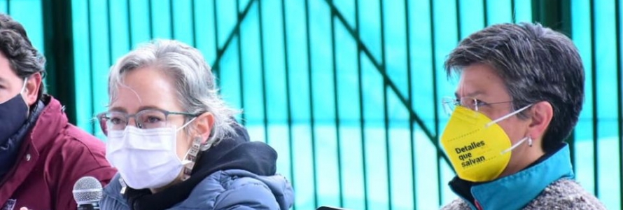 Secretaria de Planeación, María Mercedes Jaramillo en diálogo ciudadano POT,  con la comunidad del Páramo Sumapaz